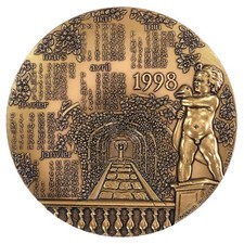 Médaille calendrier 1998 d'occasion  Rabastens