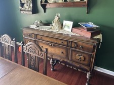 Antique mahogany sideboard for sale  Newport