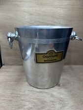 Cubo de champán de aluminio Francia Chantaine Brut Cordon Royal, usado segunda mano  Embacar hacia Argentina