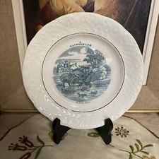 Assiettes anciennes parlantes d'occasion  Gurgy