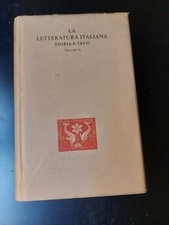 Letteratura italiana storie usato  Pescia