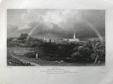 1827 antique print for sale  MARLOW