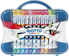 Tempera valigetta tubetti usato  Roma