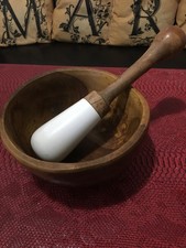 Ancien mortier bois d'occasion  Nice-