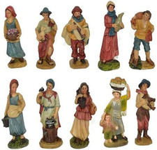 Set pastori resina usato Set pastori resina usato  Roma
