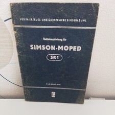 Riginal betriebsanleitung 1956 gebraucht kaufen  Strehla