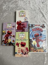Elmo vhs lot for sale  Dewitt