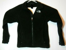 Jaqueta de lã feminina usada THE NORTH FACE zíper completo S T311+T711 preta comprar usado  Enviando para Brazil