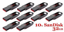 Usado, LOTE 10x SanDisk 32GB Cruzer Spark USB 2.0 unidade flash 32 GB SDCZ61-032G 32G comprar usado  Enviando para Brazil