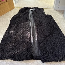 Next black faux for sale  TAIN
