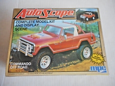 Vintage MPC AutoScape Jeep Commando Off Road Pickup Kit Modelo 1/25 Novo Na Caixa comprar usado  Enviando para Brazil