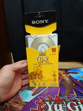 10 PK Sony Mini CD-R discos em branco em estojo de joias 200MB 22 min 8cm 1x-24x frete grátis, usado comprar usado 10 PK Sony Mini CD-R discos em branco em estojo de joias 200MB 22 min 8cm 1x-24x frete grátis, usado comprar usado  Enviando para Brazil