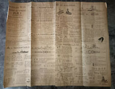 Ancien plan maquette d'occasion  Tours-