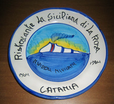 Piatto vietri ristorante usato  San Giovanni la Punta