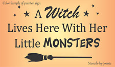 Joanie stencil witch for sale  Kearney
