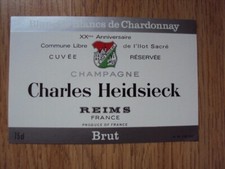 Champagne charles heidsieck d'occasion  France