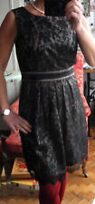 Robe dentelle noire d'occasion  Rouxmesnil-Bouteilles