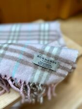 Burberry sciarpa cashmere usato  Milano