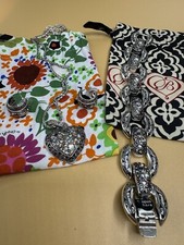 Brighton crystal silver for sale  Shelton