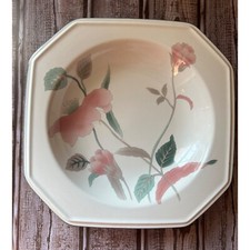 Usado, Antiga tigela de sopa Mikasa Continental flores de seda F3003 8,25" Japão octogonal elegante comprar usado  Enviando para Brazil
