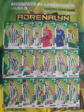 CARD ADRENALYN XL 2024-25 EQUIPO COMPLETO REAL BETIS PANINI, usado comprar usado  Enviando para Brazil