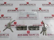 Alavanca de fechaduras de porta principal de latão para artesanato de metal com 4 chaves para porta de fechadura de quarto comprar usado  Enviando para Brazil