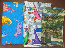 Dinosaur themed cotton for sale  Benton