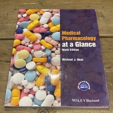 Medical pharmacology glance for sale  BRAMPTON