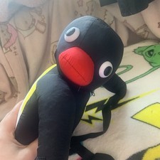Pingu plush backpack for sale  BARNSLEY