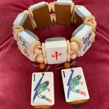 Vintage mahjong bone for sale  San Rafael