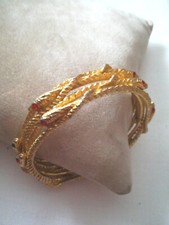 Schlangen armreif gold gebraucht kaufen  Dortmund