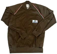 Jaqueta de Treinamento Vintage Exército Italiano Tamanho Médio Marrom Tracksuit Esercito Com Zíper comprar usado  Enviando para Brazil