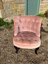 Dusty pink velour for sale  HAYWARDS HEATH