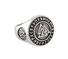 Sterling silver valknut for sale  POOLE