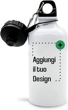 Borraccia alluminio personaliz usato  Napoli