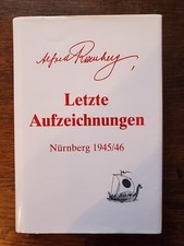 Alfred rosenberg letzte gebraucht kaufen  Wittenberg