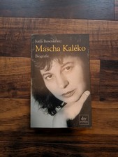 Mascha kaléko biografie gebraucht kaufen  Würzburg