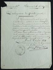 General rapatel autograph d'occasion  Expédié en Belgium