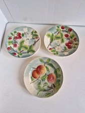 Lot assiettes barbotine d'occasion  Montreuil-Juigné