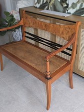 caned back settee for sale caned back settee for sale Nokomis