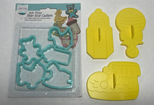 Cortadores de biscoitos vintage para quarto de bebê Wilton Baby Things – tamanho médio 3 e 5 mordidas (novo) comprar usado  Enviando para Brazil