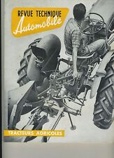 Revue technique tracteurs d'occasion  Trouville-sur-Mer