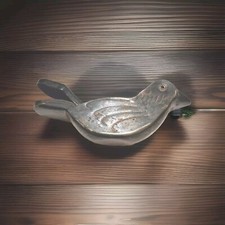 Triturador de aço inoxidável em forma de pássaro canário alho ou limão 5” x 2” comprar usado  Enviando para Brazil