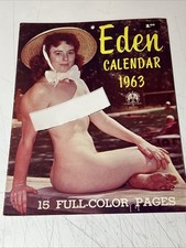 Vintage calendar eden d'occasion  Expédié en Belgium
