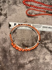 Echte korallenketten armband gebraucht kaufen  Koblenz