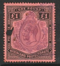 Nyasaland protectorate 1908 for sale  LUTTERWORTH