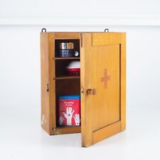 Armário boticário vintage, armário de remédios da Cruz Vermelha, armário de parede, usado comprar usado  Enviando para Brazil
