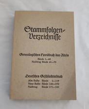 Stammfolgen verzeichnisse 1978 gebraucht kaufen  Bergheim