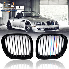Para 1995-2002 BMW Z3 Z-Series grelha frontal renal cor M preto brilhante comprar usado  Enviando para Brazil