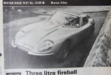Original 1969 marcos for sale  IPSWICH